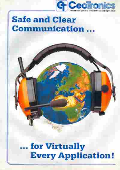 Буклет CeoTronics Safe and Clear Communication, 55-1744, Баград.рф